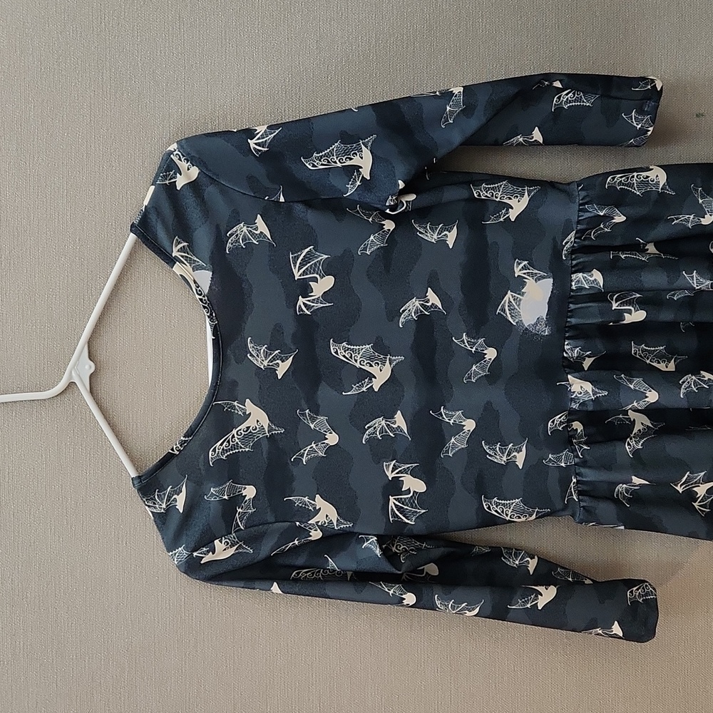 Laura Byrnes Hope Morrison Bats Dress Size Large - Picture 7 of 15